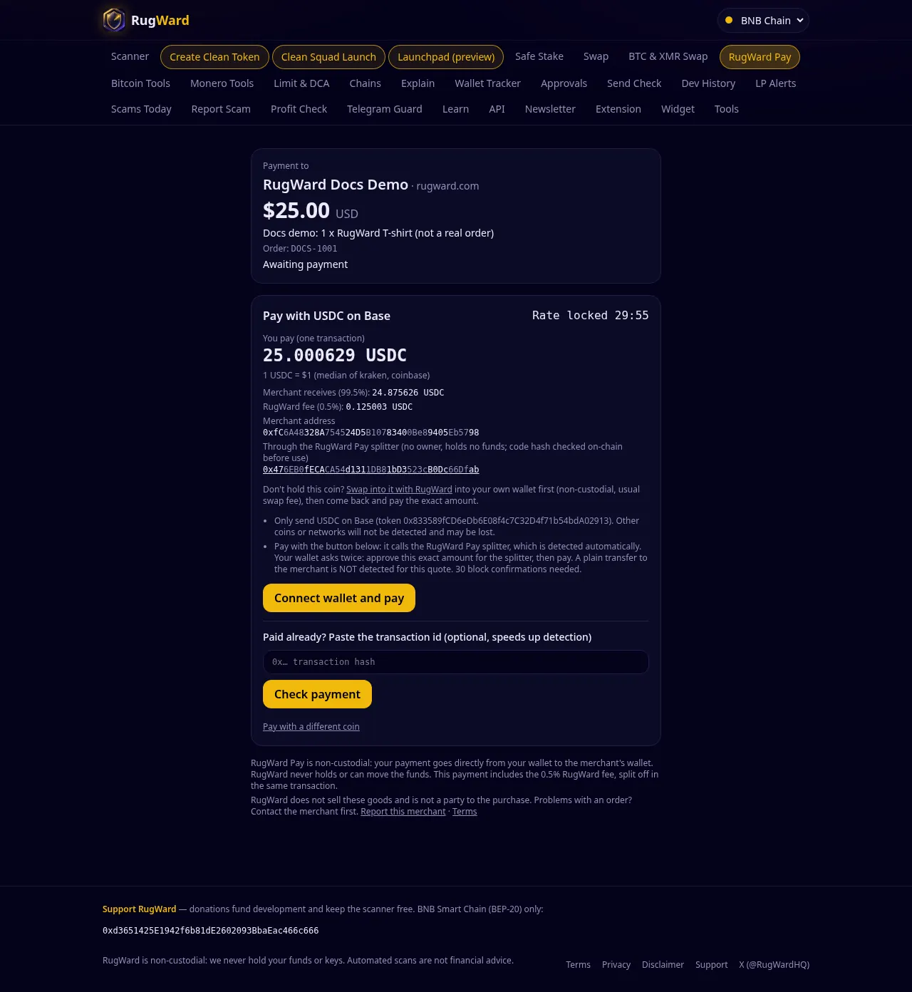 Base-Checkout